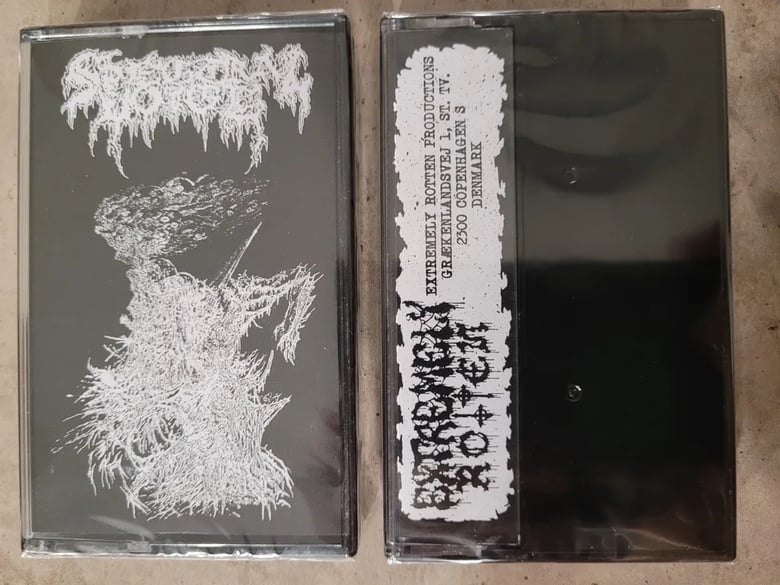 Image of EXTREMELY ROTTEN PRODUCTIONS - Necrotic Demos Cassette Tape