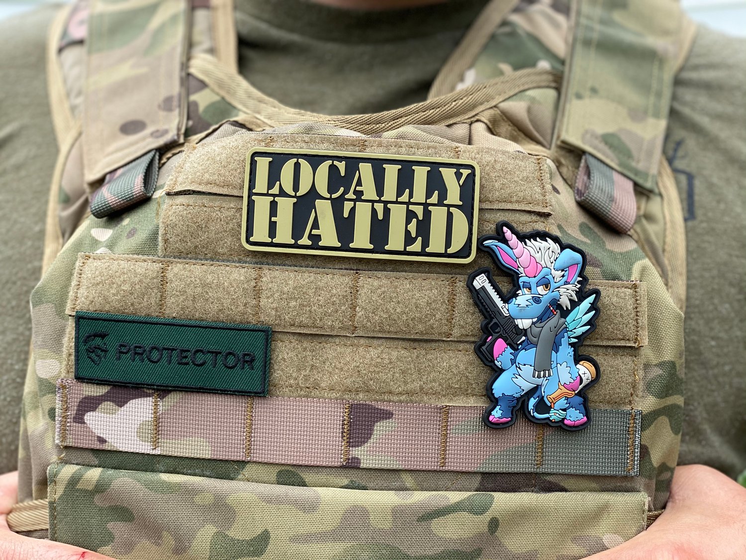 Image of PVC locally hated patch 