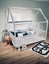 QUEEN Size Toddler bed 60x80" with bed rails Teo Beds FREE SHIPPING
