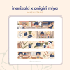 HQ!! INRZKI X Onigiri Miya Washi Tape