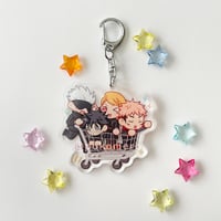 Image 2 of Sorcerer Classmates Shopping Cart Charm