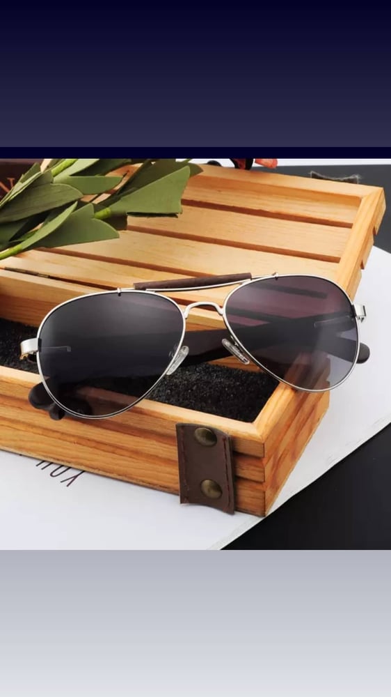 Image of CHOCOLATE EBONY AVIATOR 