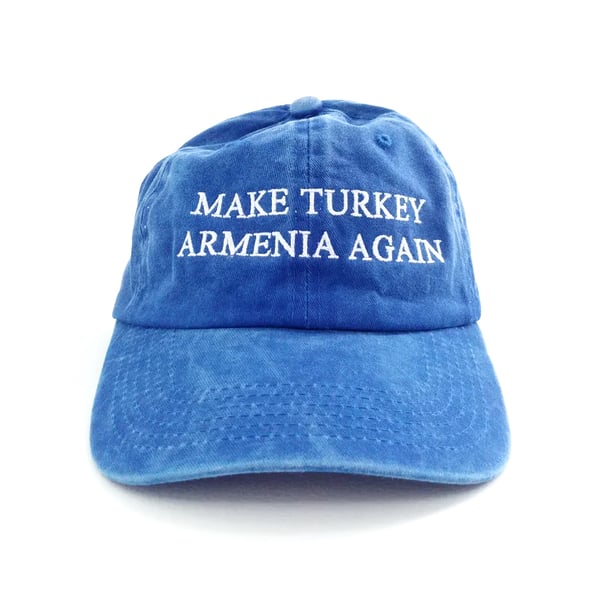 Image of Make Turkey Armenia Again hat - Van Blue