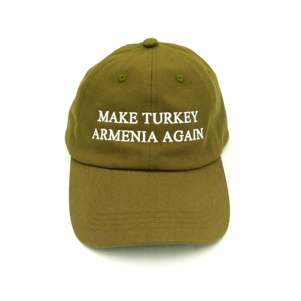 Image of Make Turkey Armenia Again hat - Fedayee Green