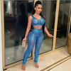 Fishnet top & Leggings  set