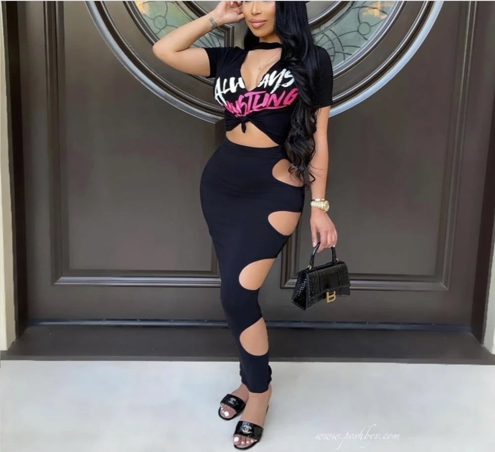 Sold cut skirt