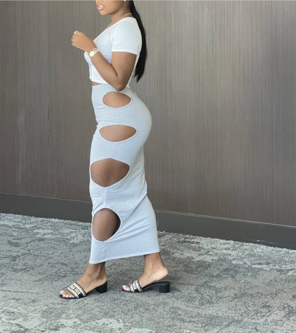 Sold cut skirt