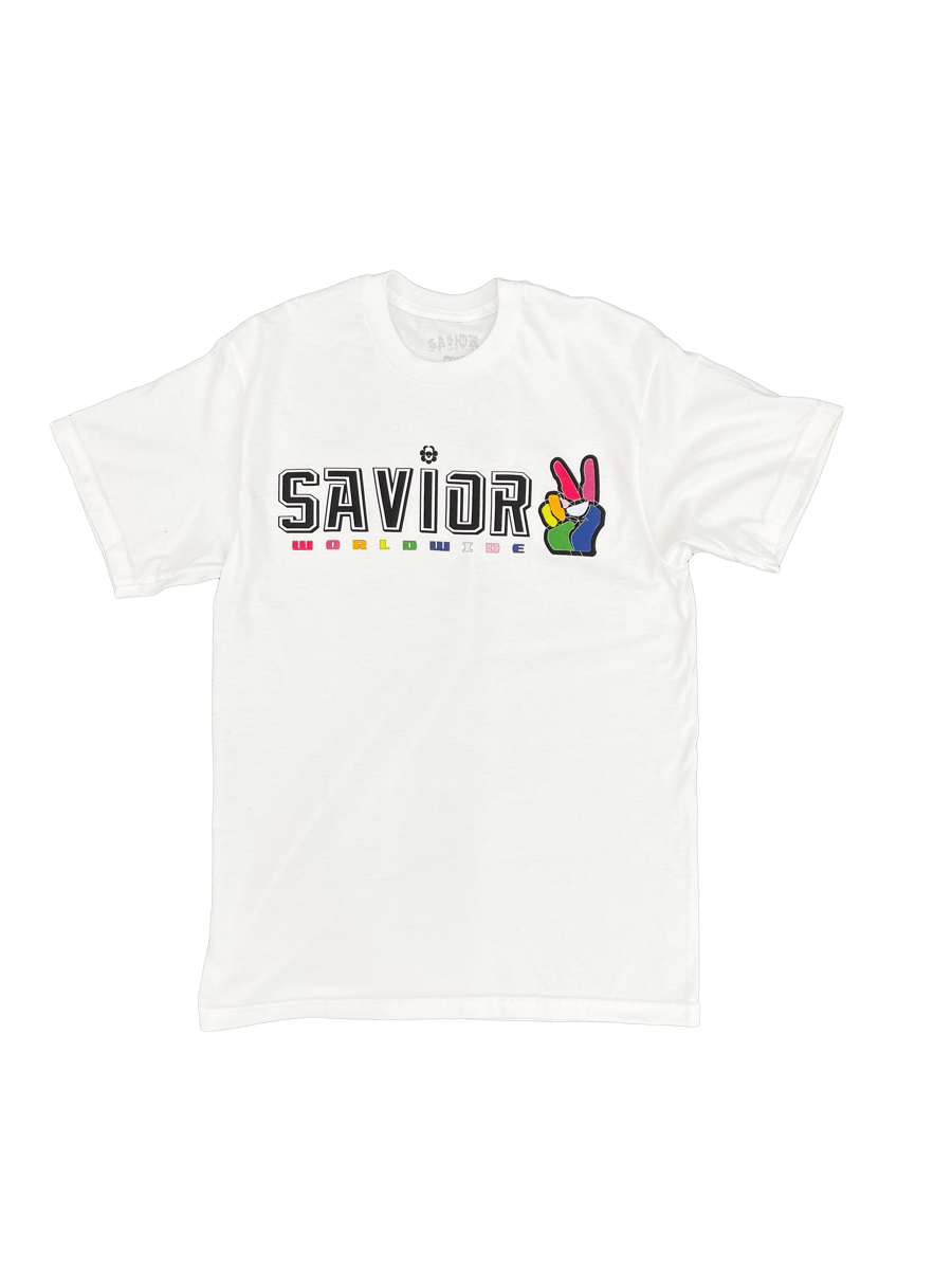 Image of Savior Worldwide Peace Union- White 