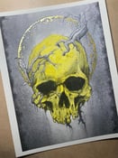 Image of Mulligan Limited Edition of 5 Gold Ink Hand Embellished  Giclee Prints