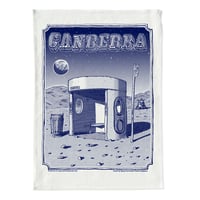 Image 1 of Canberra Moon Shelter Tea Towel