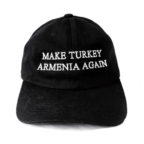 Image of Make Turkey Armenia Again hat - Black