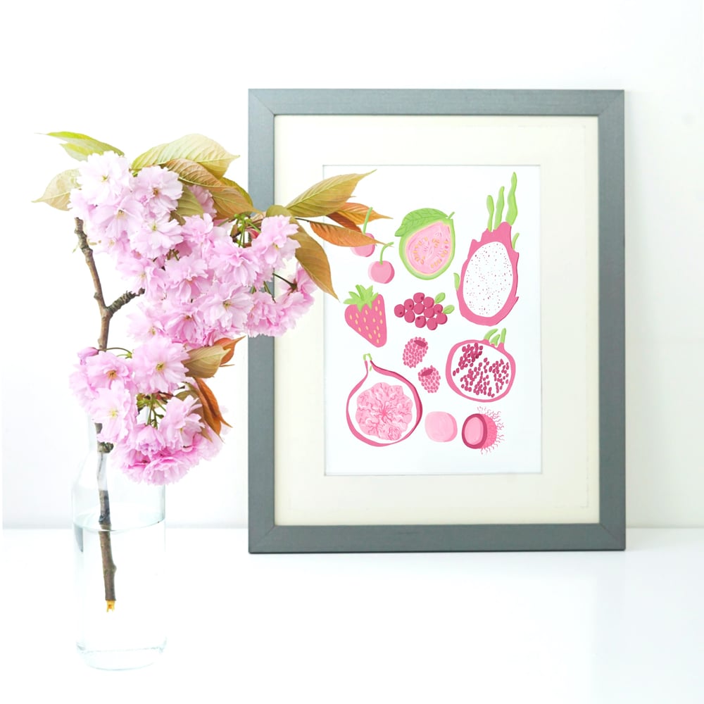 Image of Fruits print bundle 