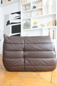 Image 3 of Ensemble chauffeuse d’angle + pouf 