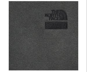 Supreme The North Face Pigment Printed Crewneck Black