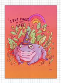 Wizard Toad Print