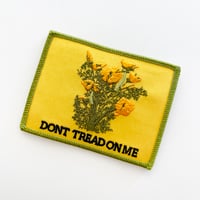 Image 1 of DONT TREAD ON ME California Poppies Patch