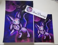 Image 2 of Psiana/Espeon Poster Evolutions