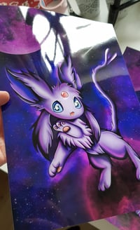 Image 4 of Psiana/Espeon Poster Evolutions