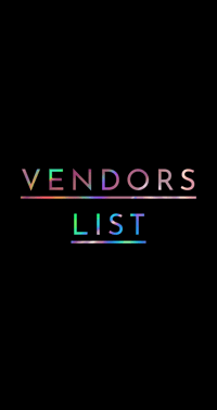 Vendors Product List