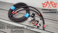 Image 1 of No nonsense fuel return kit 02-06 RSX (flex fuel available)