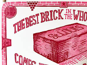 Image of STL BRICK poster 