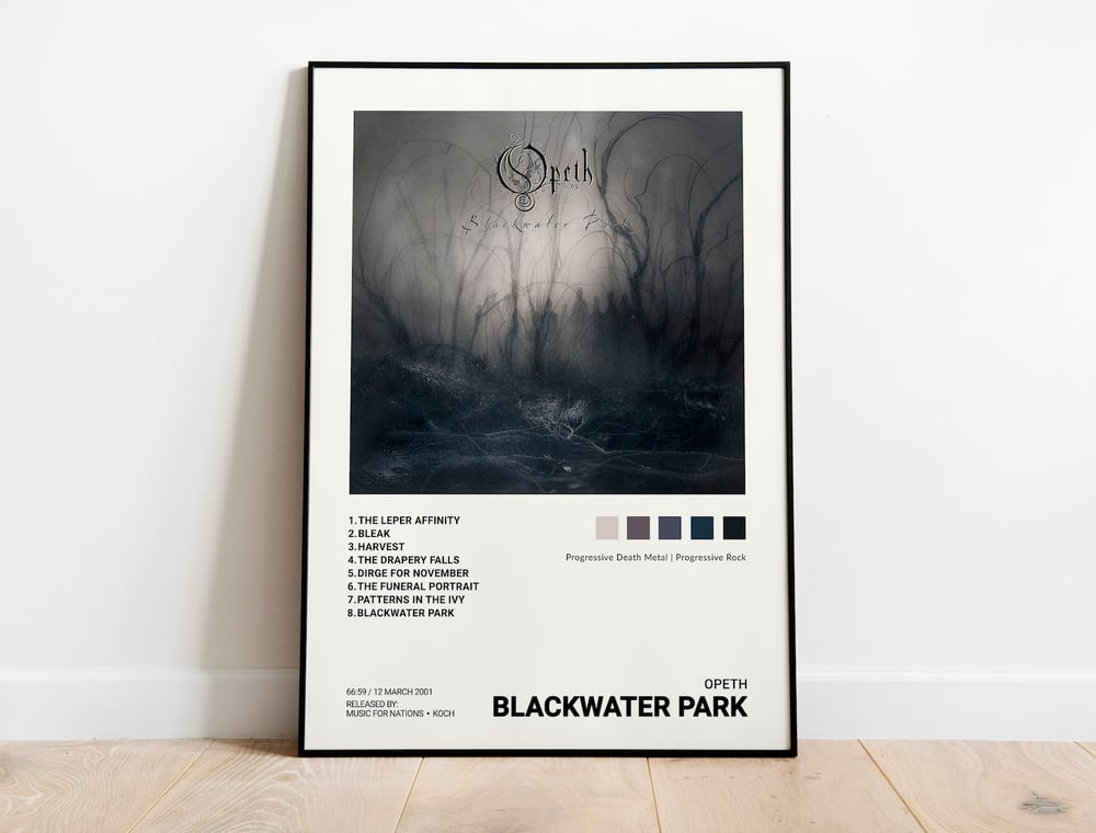 Opeth - Blackwater Park Album Cover Poster