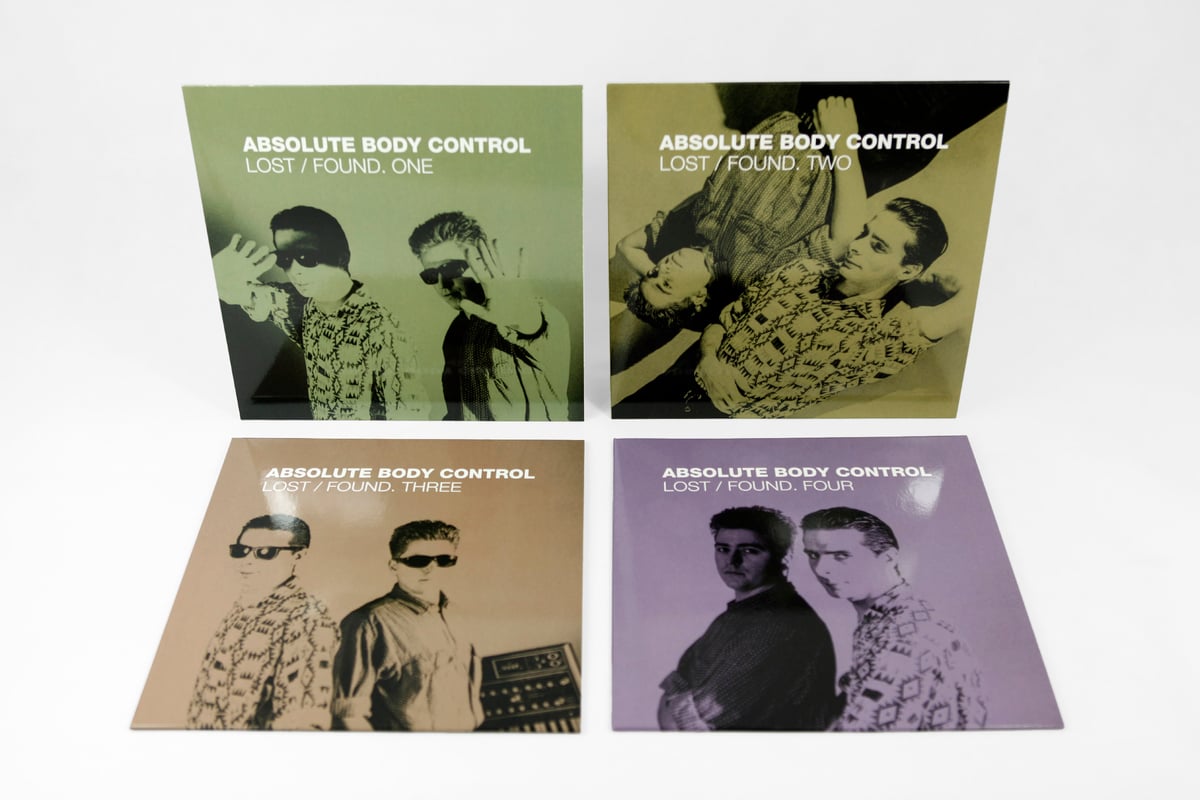 Image of Absolute Body Control - Lost / Found 4LP-BOX
