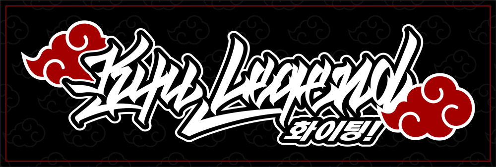 Kyu Legend x Akatsuki Box Slap Sticker [holo/gloss/matte]