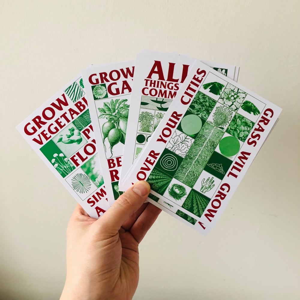 Image of Radical Gardening Postcard set