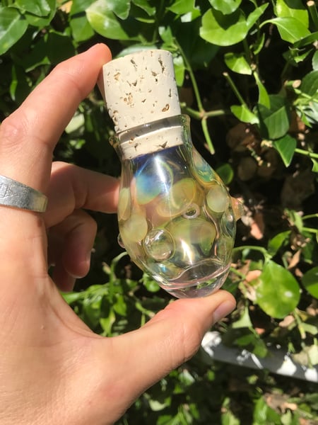 Image of Fumed nug magnifier jar