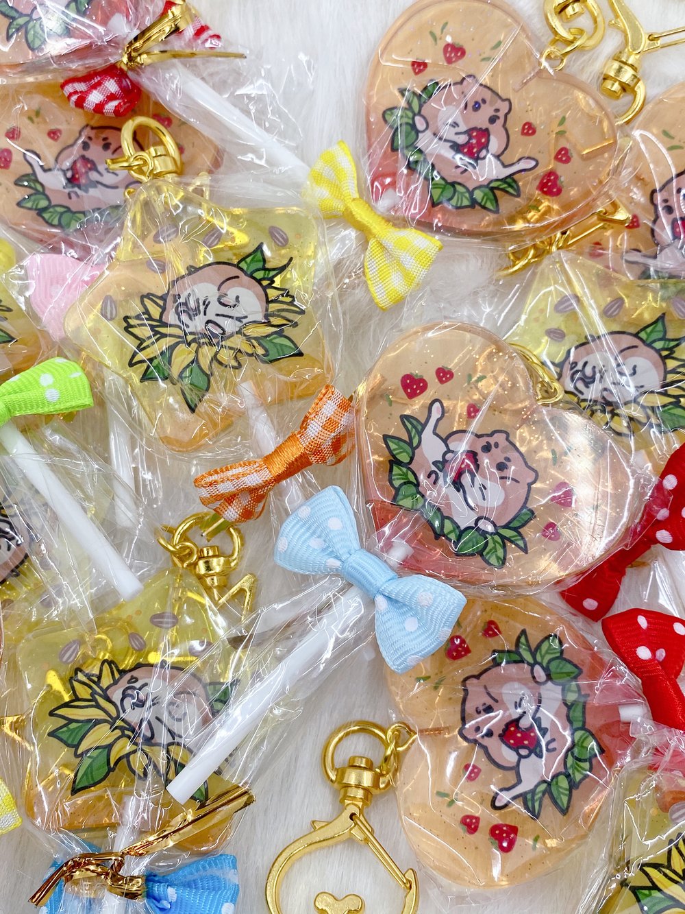 Hamjin Lollipop Acrylic Charms