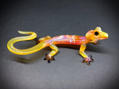 Image of Amber purple gecko