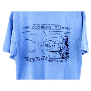 Image of Wilsonian T-shirt - Van Blue (Stonewashed)