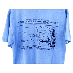 Image of Wilsonian T-shirt - Van Blue (Stonewashed)