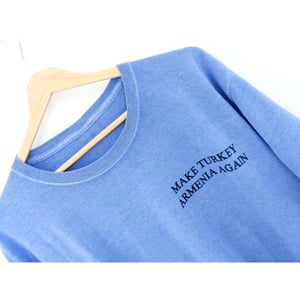 Image of Wilsonian T-shirt - Van Blue (Stonewashed)