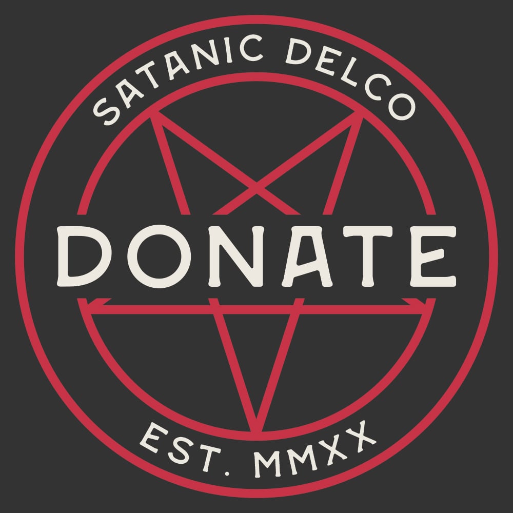 Donation to Satanic Delco