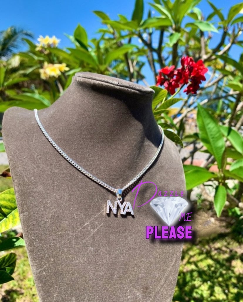 Image of Dazzled Out Name Chain