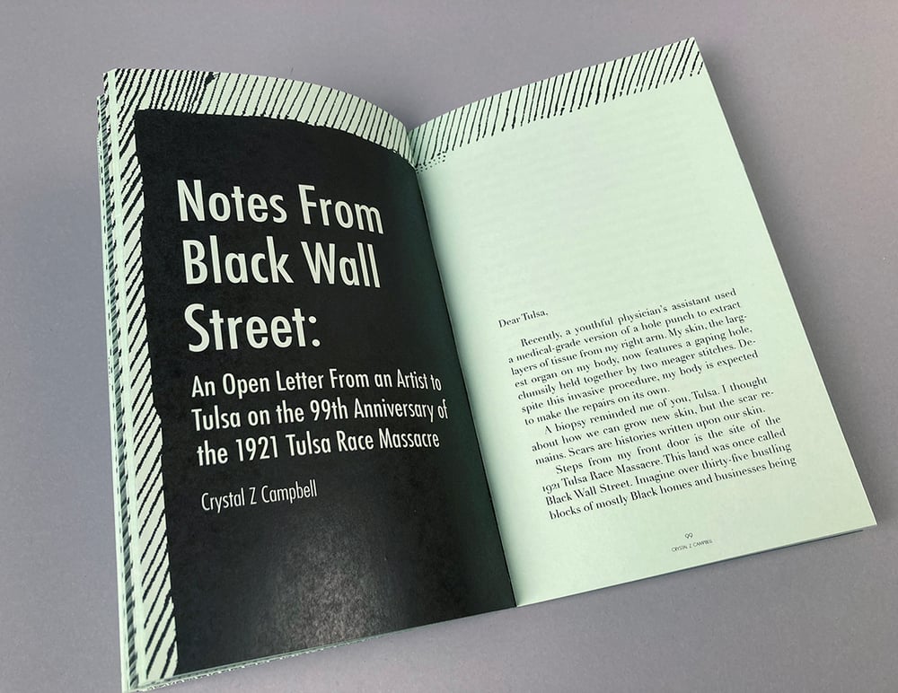 After 1921: Notes from Tulsa's Black Wall Street and Beyond