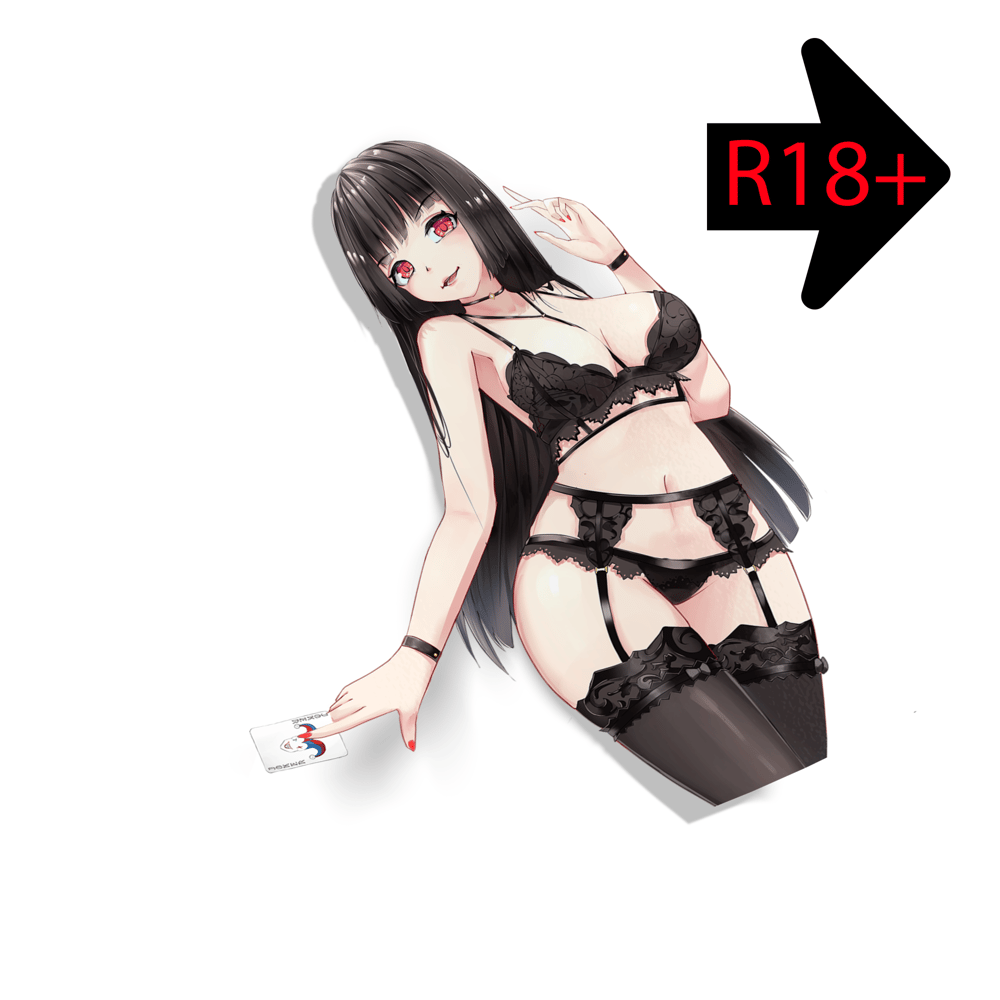 Yumeko Jabami v2 Large Kiss Cut - 3 versions [SAFE/SEXY/LEWD]