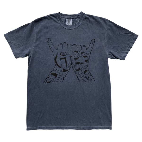 Image of Denim “Work Hands” Tee