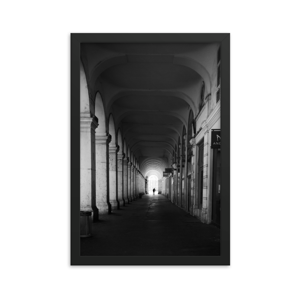 Image of Tunnel Vision - Framed print