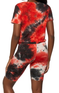 Image 2 of Red Tie Dye Set