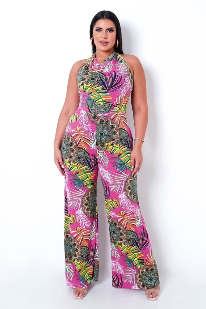 Image of Ramona Plus Size Jumpsuit 