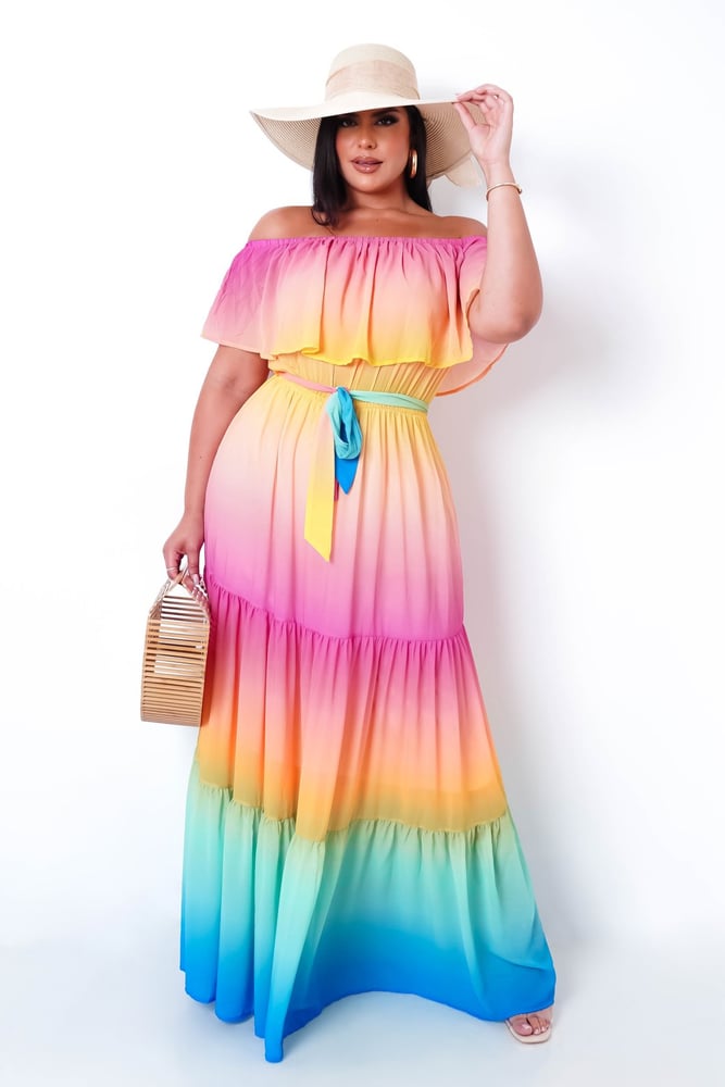 Image of Bunch Ready Plus Maxi Dress 