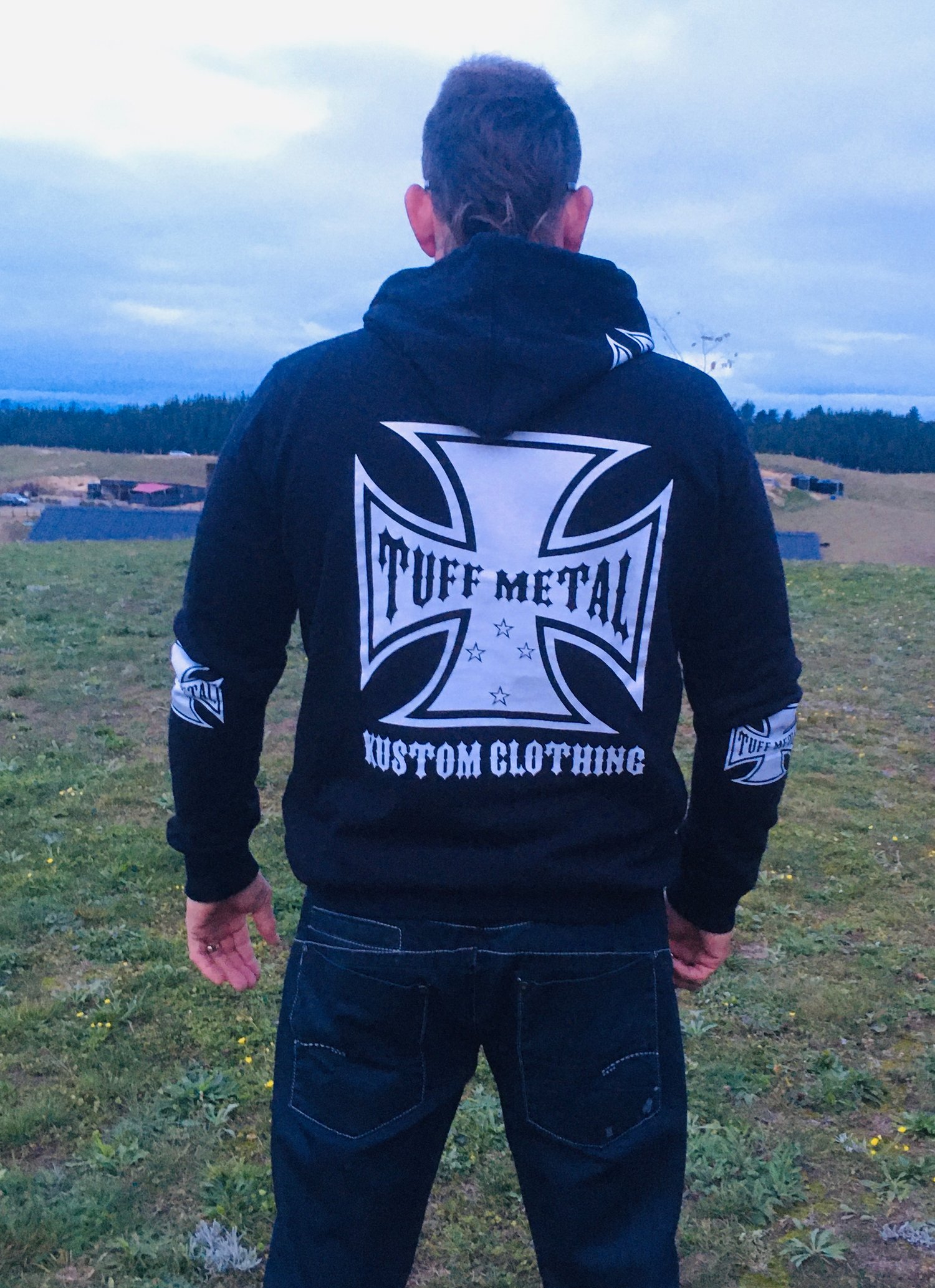 Image of "IRON CROSS" HOODIES