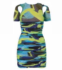 Image 2 of Green Abstract | Dress