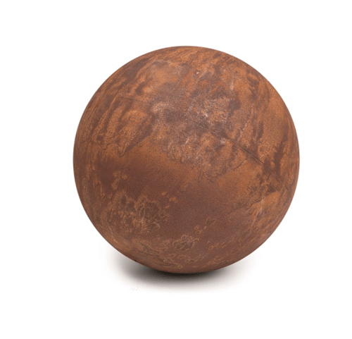 Image of Corten Garden Sphere