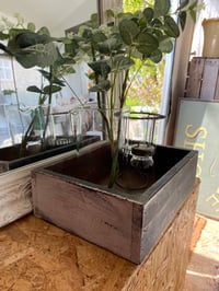 Image 4 of Vintage Black Grey Box Tray