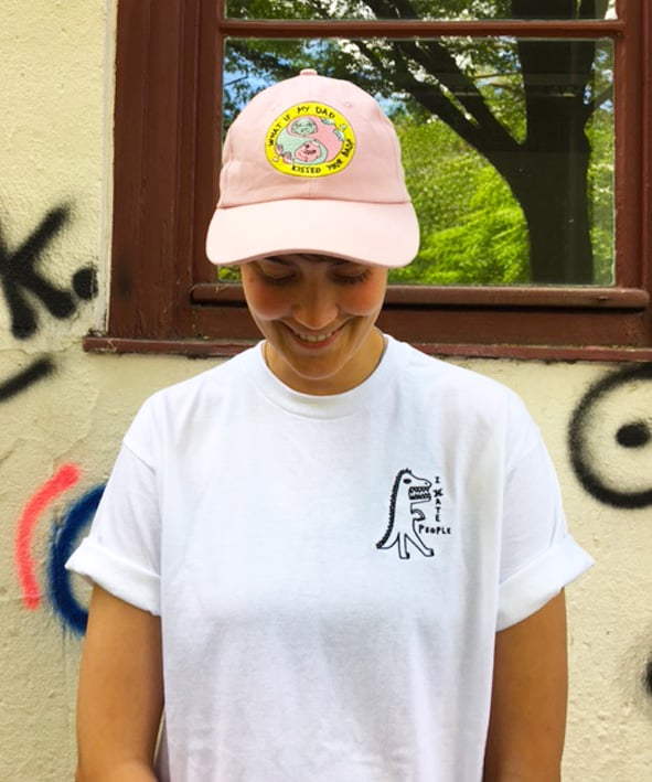Image of I Ate Everyone White T-Shirts