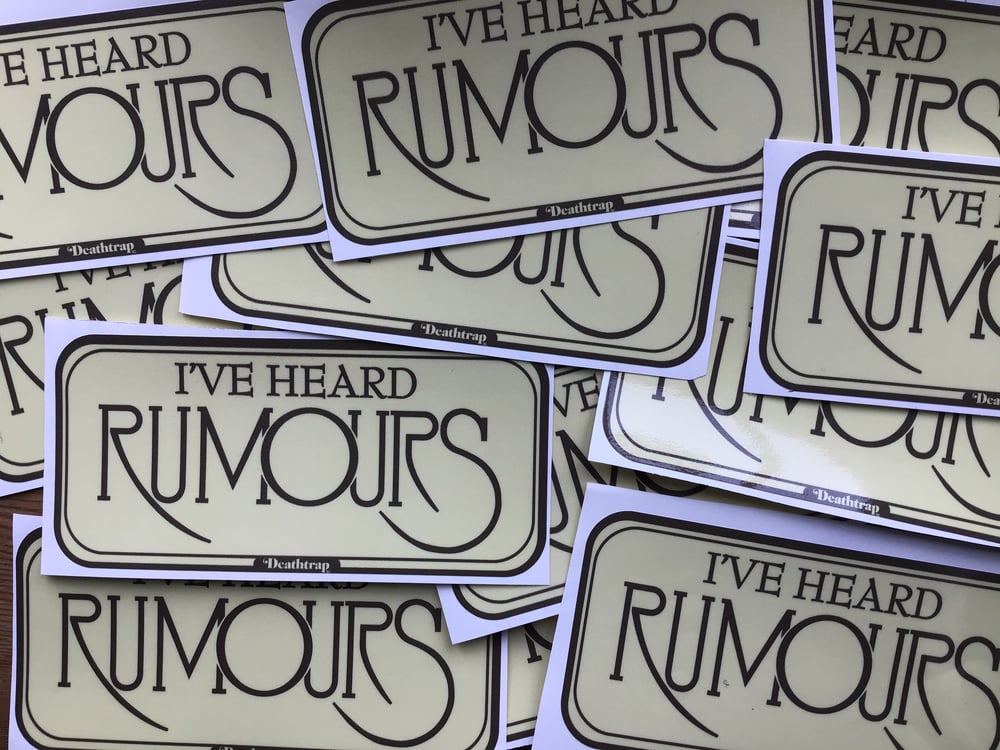 Image of I’ve Heard Rumours. 